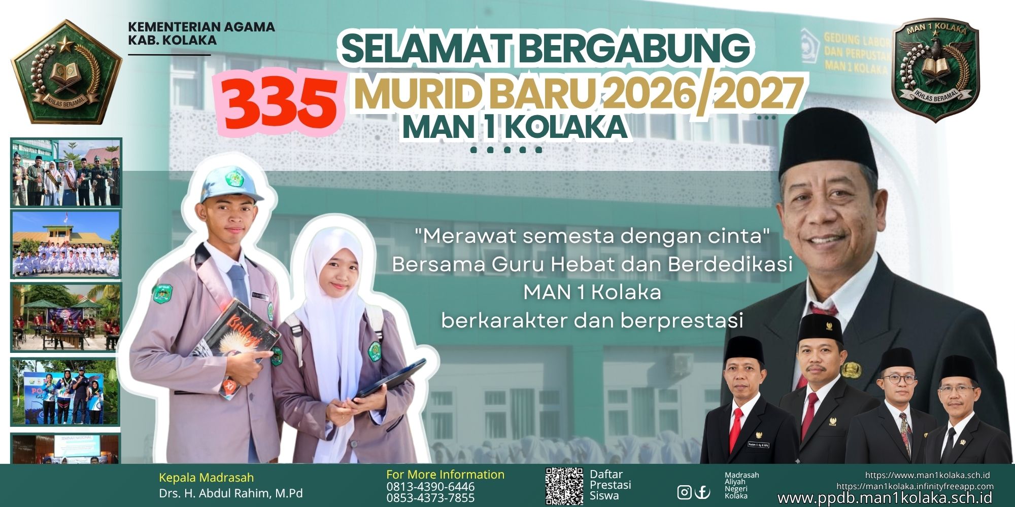 Selamat Datang 335 Murid Baru MAN 1 Kolaka