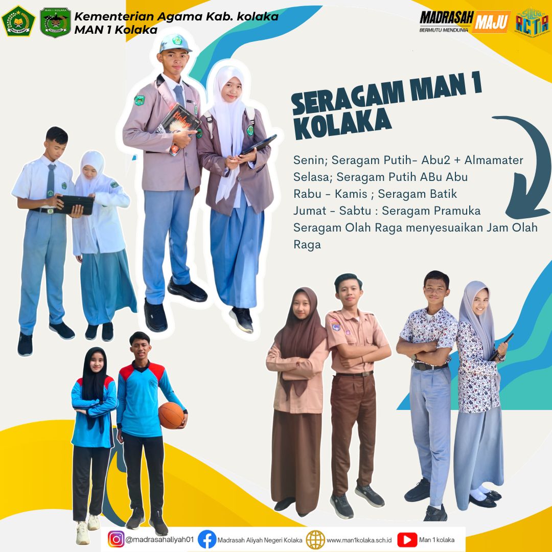 Simak Aturan Seragam MAN 1 Kolaka