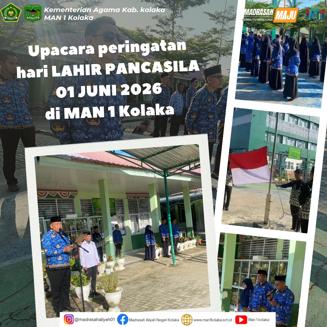 Upacara Hari Lahir Pancasila di MAN 1 Kolaka berlangsung hikmad